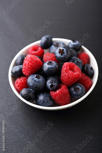 Delicious berry in a plate