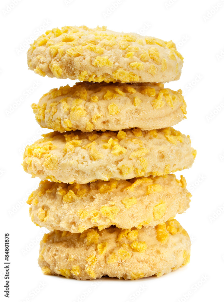 Homemade Cookies With Cornflake Chips Homemade Cookies With Cornflake Chips