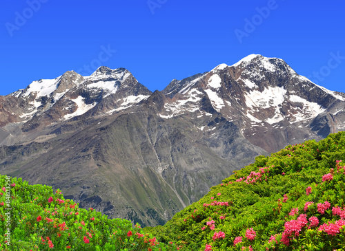 Weissmies, Lagginhorn and Fletschhorn - Switzerland