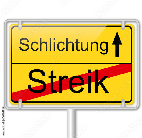 Arbeitsaufnhame nach Streik