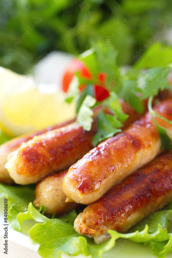 Roasted sausage and vegetables Roasted sausage and vegetables