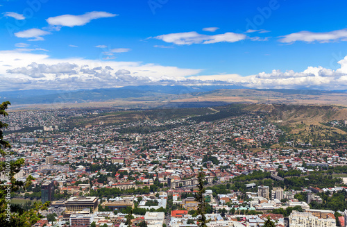 Fototapeta Naklejka Na Ścianę i Meble -  Panoramic view of Tbilisi, The Republic of Georgia