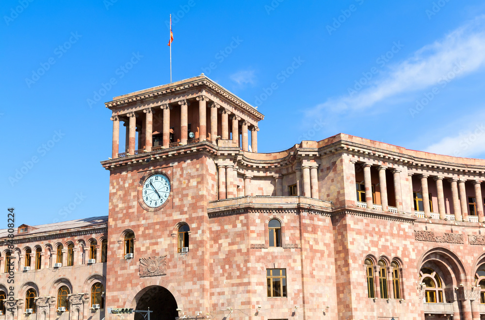 Government House in the Republic Square. Yerevan