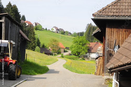 Typical Germany landscape photo