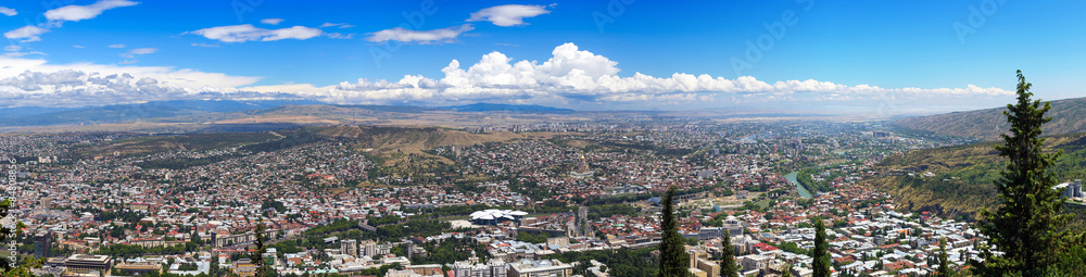 Panorama of Tbilisi. Republic of Georgia