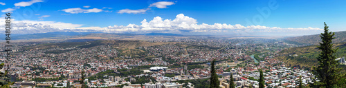 Fototapeta Naklejka Na Ścianę i Meble -  Panorama of Tbilisi. Republic of Georgia