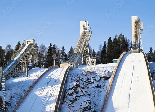 The complex of ski jumps