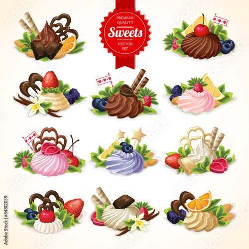 Sweets big set