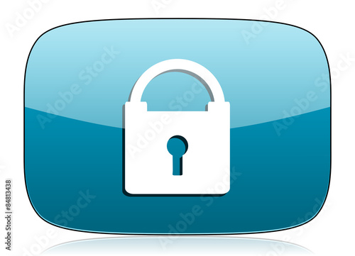 padlock icon secure sign