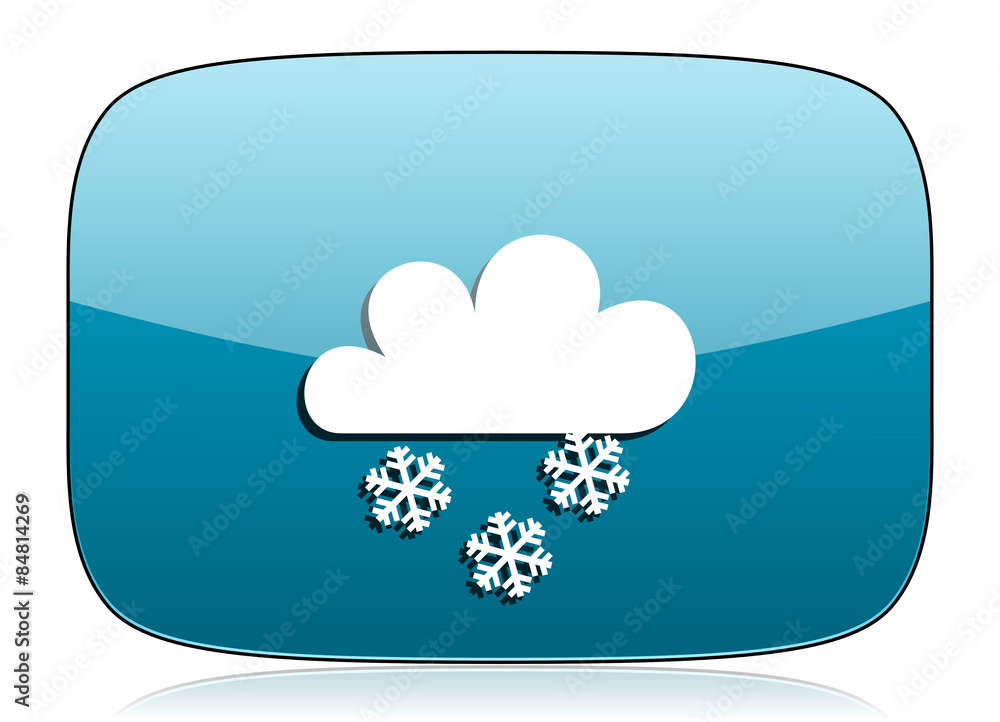 snowing icon waether forecast sign snowing icon waether forecast sign