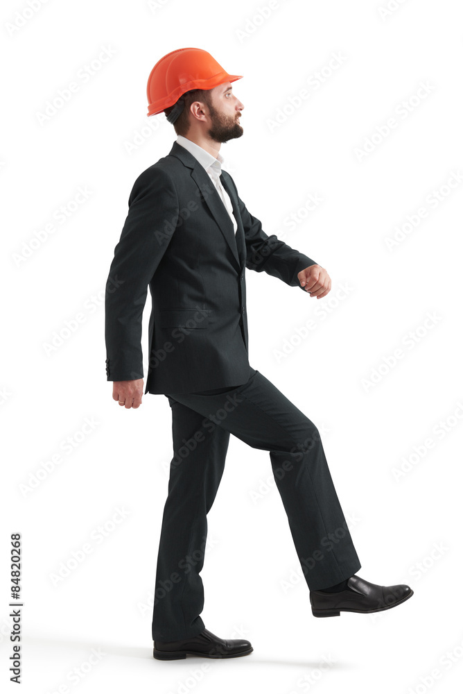 man doing one step man doing one step