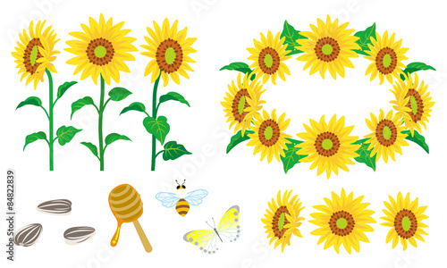 Sunflower Decoration set