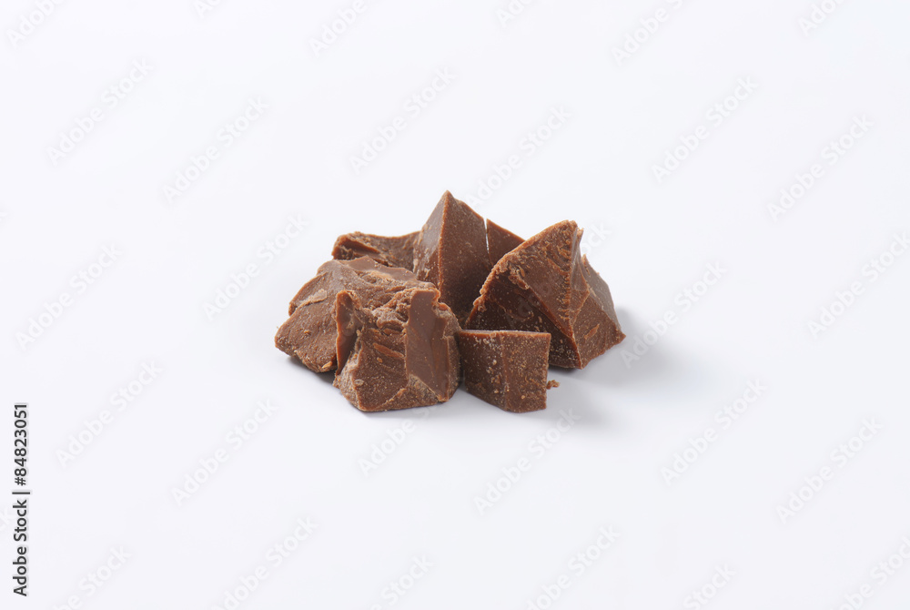 pieces of chocolate pieces of chocolate