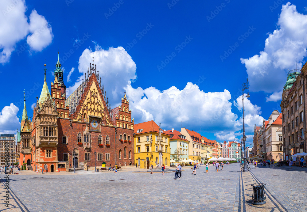 Fototapeta premium City Hall in Wroclaw