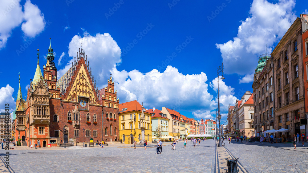 Fototapeta premium City Hall in Wroclaw