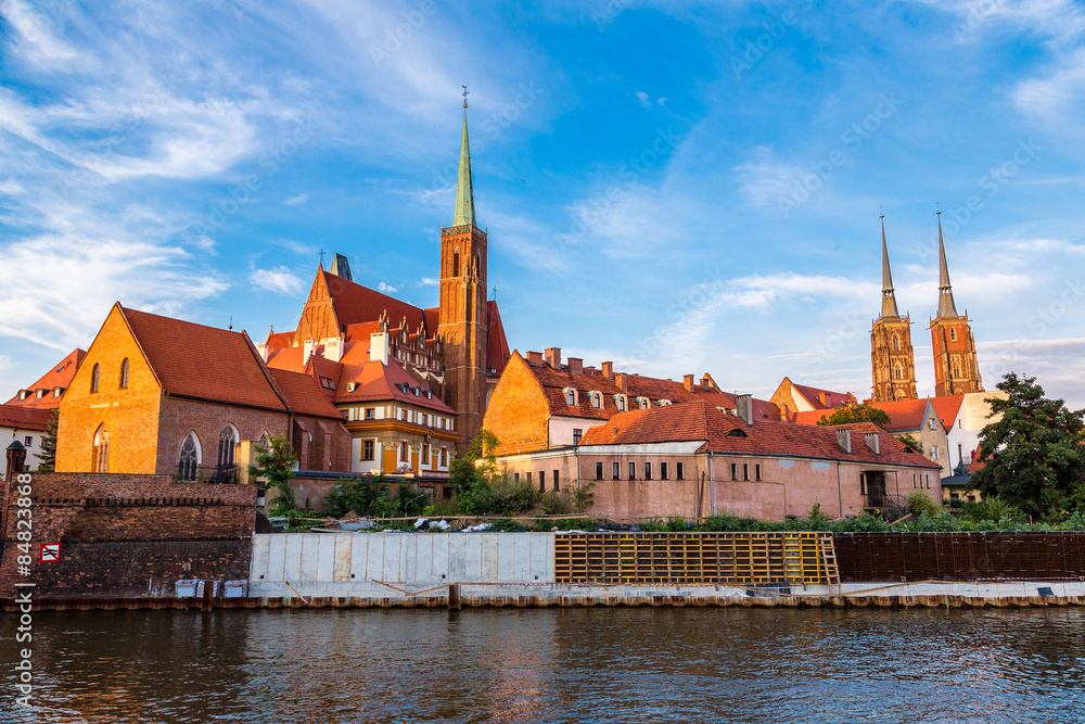 Obraz premium Cathedral St. John in Wroclaw