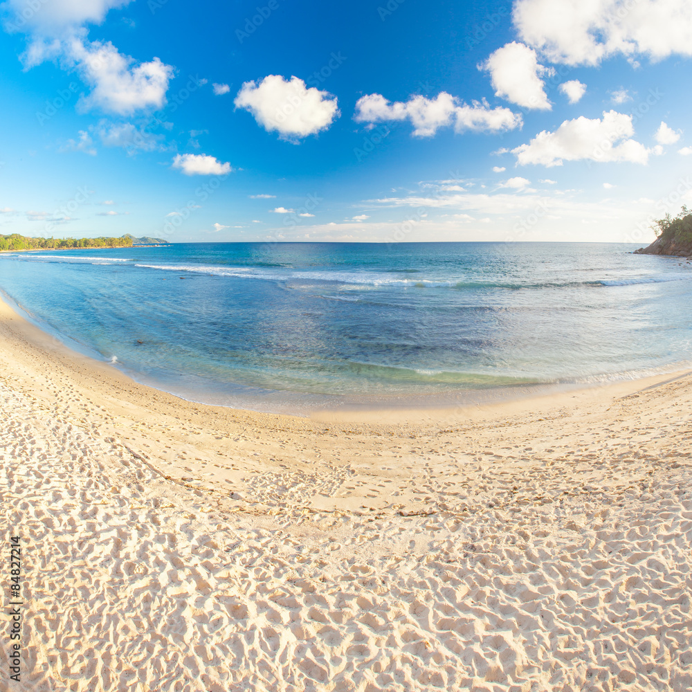  plage des Seychelles à Mahé 