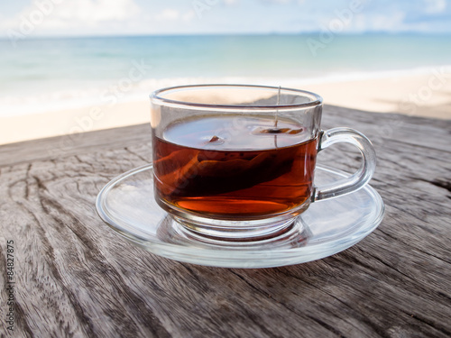 Tea on the beach