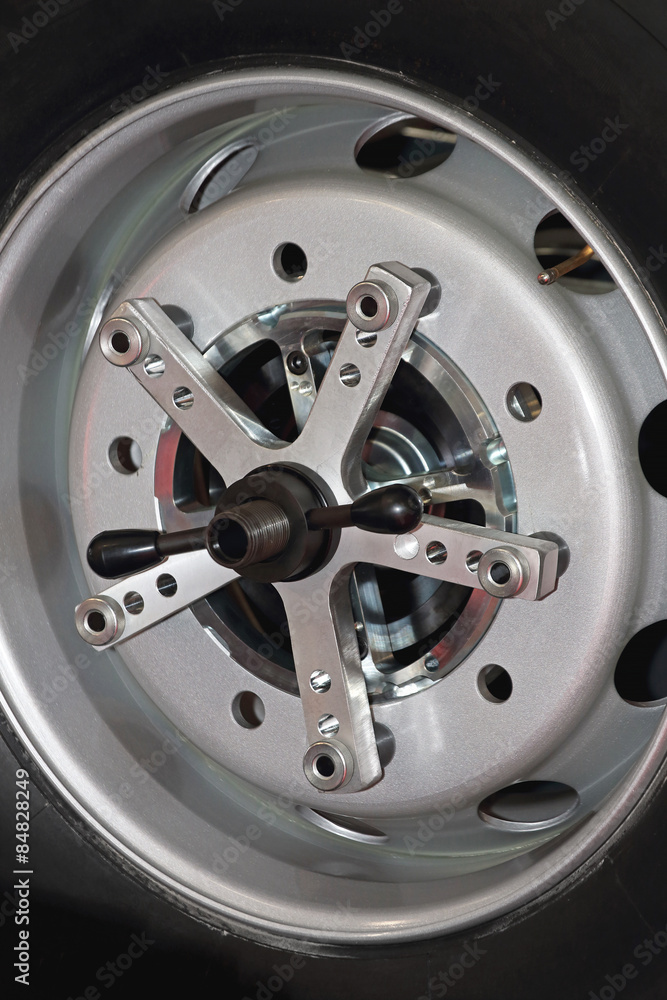 Obraz premium Wheel Alignment