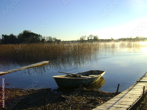 The First ice on the lake