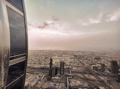 Dubai night skylin