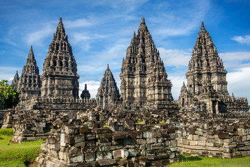 Ingelijste posters Indonesië Prambanan tempelcomplex nabij Yogyakarta  © Mazur Travel