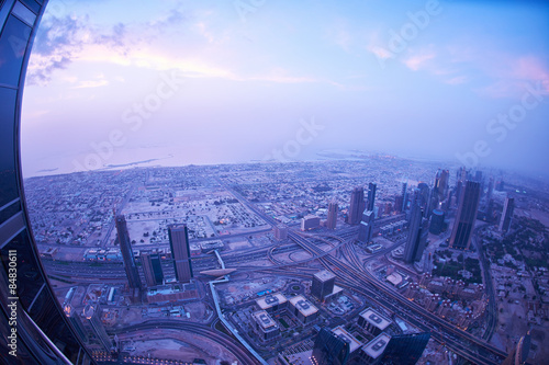 Dubai night skylin © .shock