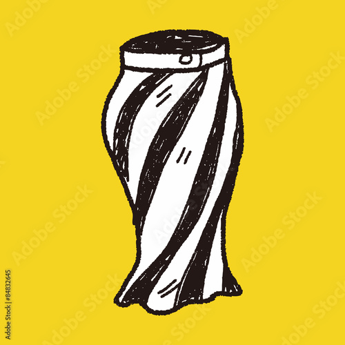 skirt doodle