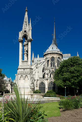 Katedra Matki Bożej Paryskiej. Paryż. Francja