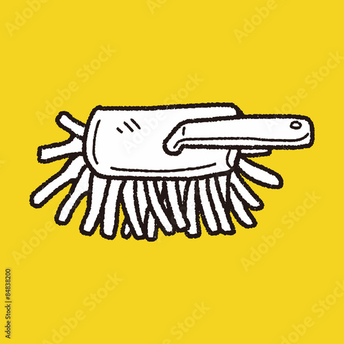 feather duster doodle