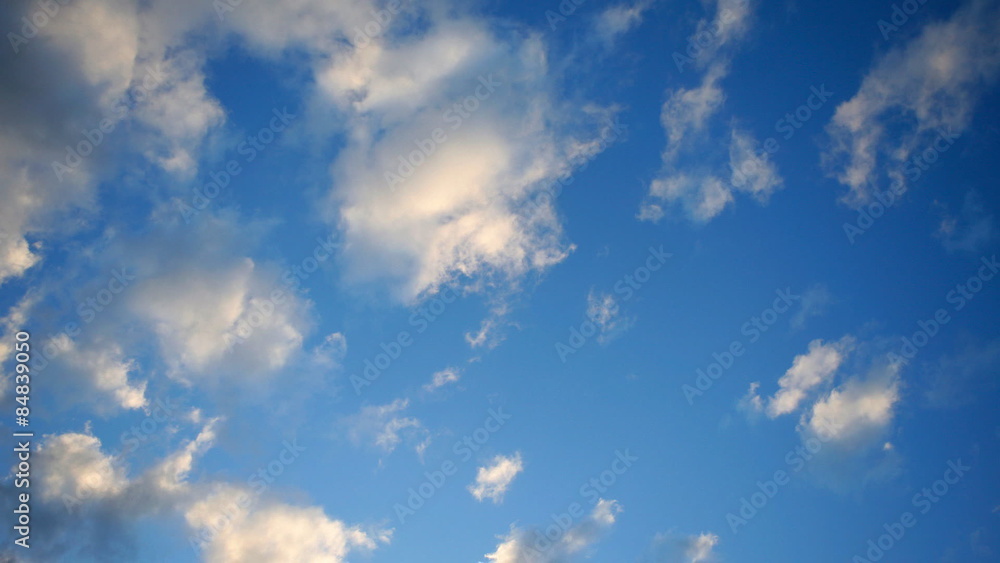 Timelapse shot of cloudy sky at dusk Timelapse shot of cloudy sky at dusk