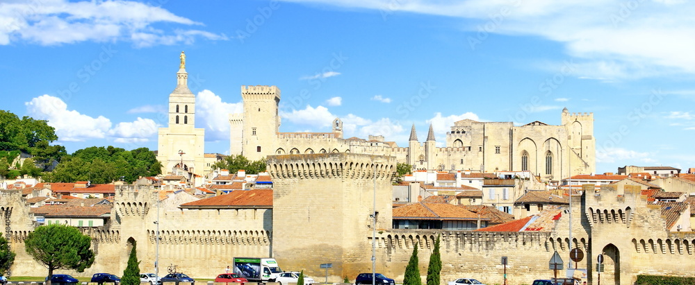 Fotografie Avignon et le Palais des Papes