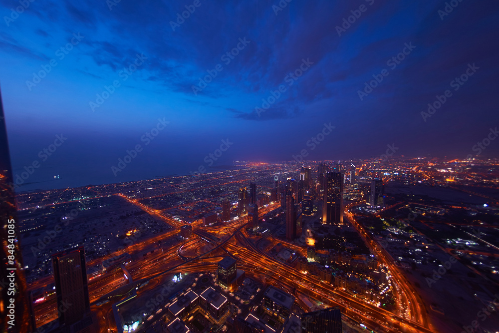 Obraz premium dubai downtown