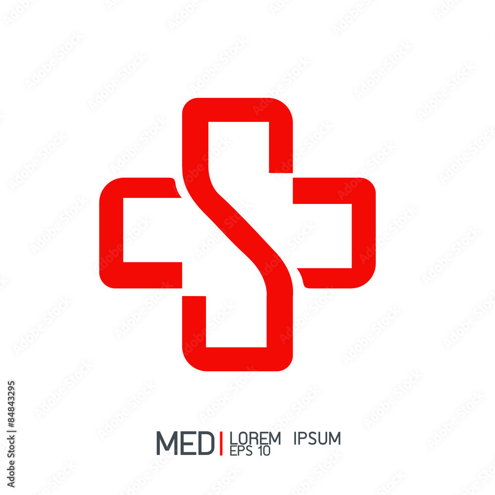 Medical icons isolated . vector ,White first aid sign , Red cross Medical icons isolated . vector ,White first aid sign , Red cross
