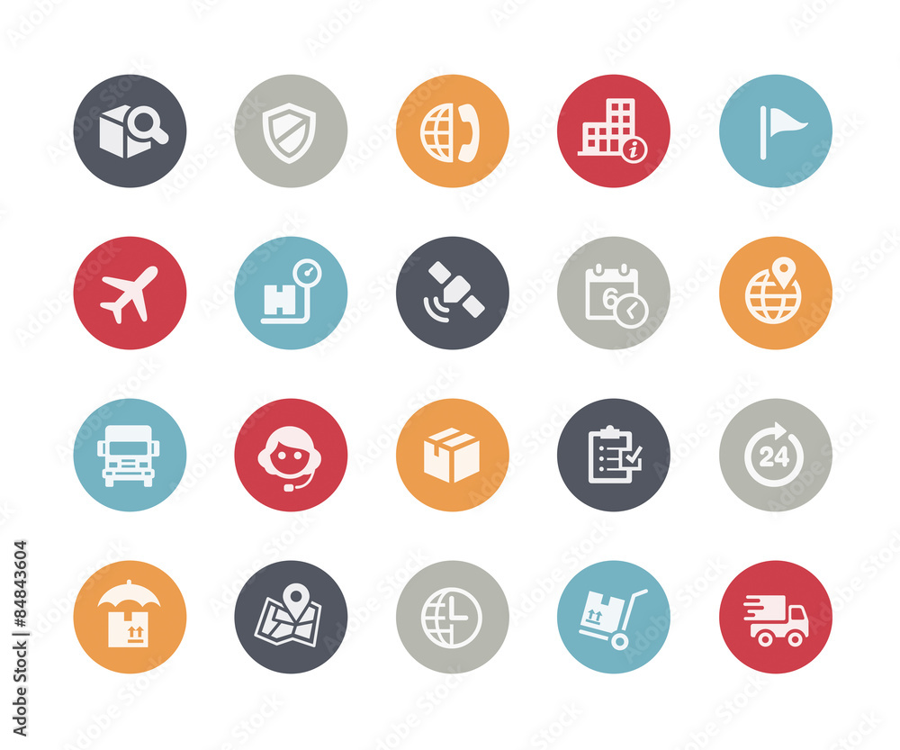Shipping and Tracking Icons // Classics Series Shipping and Tracking Icons // Classics Series