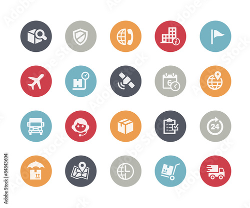 Shipping and Tracking Icons // Classics Series
