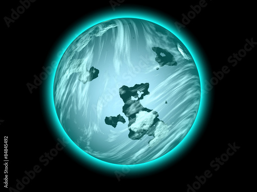 Fototapeta Naklejka Na Ścianę i Meble -  blue planet 