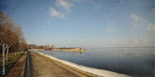 NOVI PETRIVTSI, UKRAINE - FEBRUARY 2014: residence of ex-presid