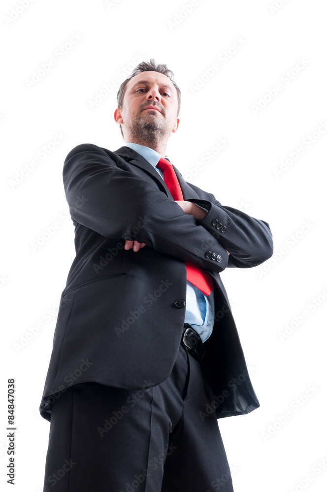 Hero shot of business manager