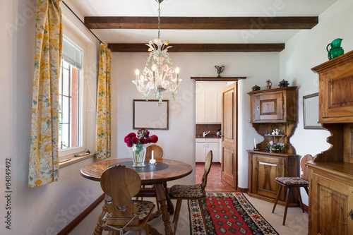 interior of old house