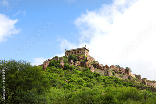 Historic Golkonda fort in Hyderabad  India. 