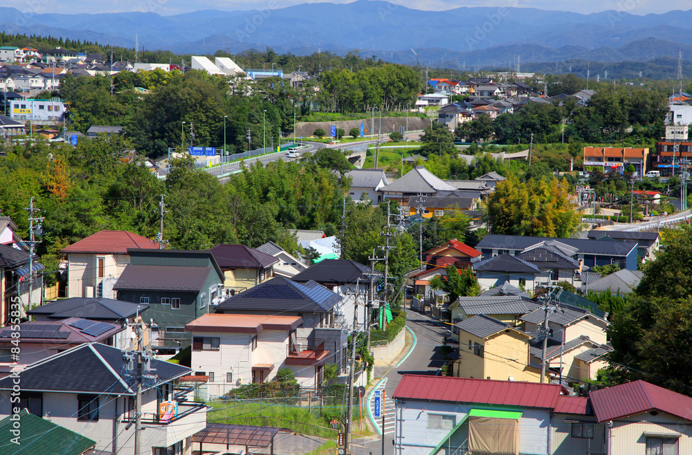 Fototapeta premium Suburbs of Nagoya city