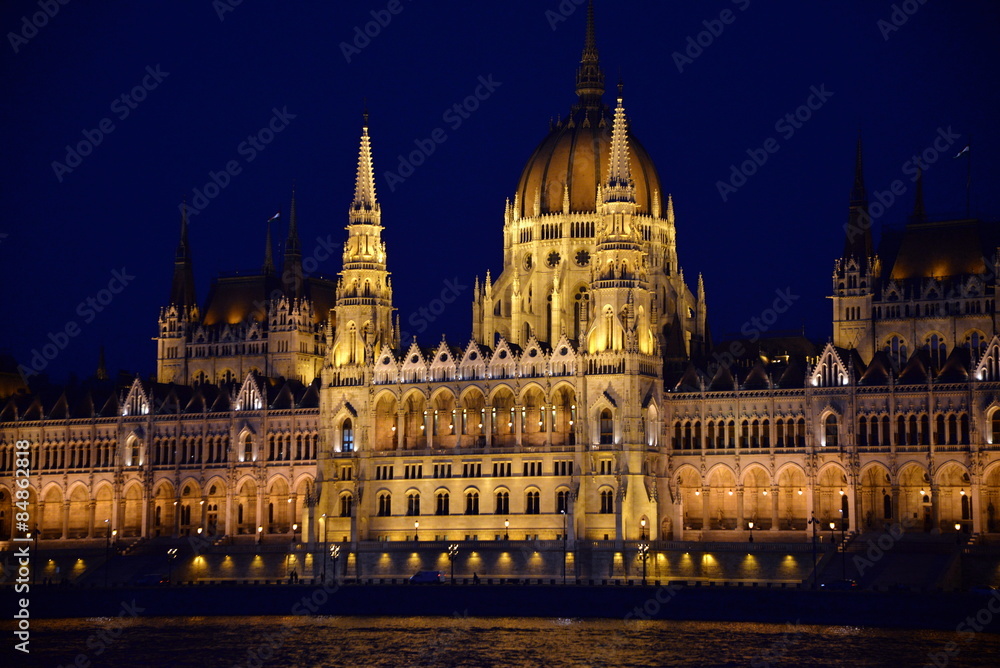 Fototapeta premium BUDAPEST NOCTURNO