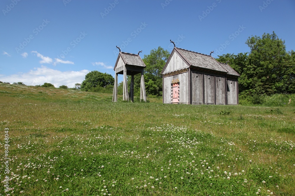 Moesgaard viking church near Aarhus, Denmark Moesgaard viking church near Aarhus, Denmark