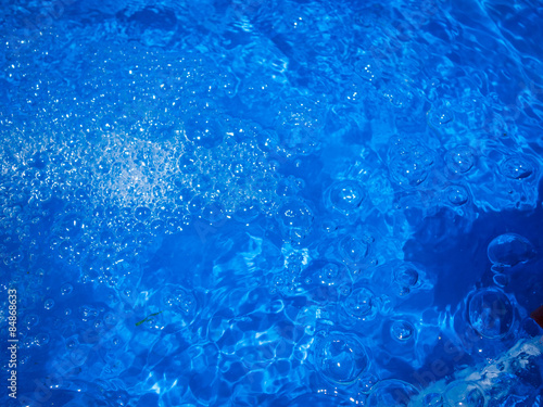 Blaue Wasseroberfläche
