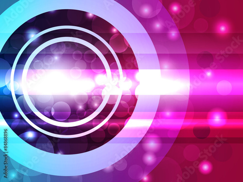 Abstract bokeh vivid light vector background.
