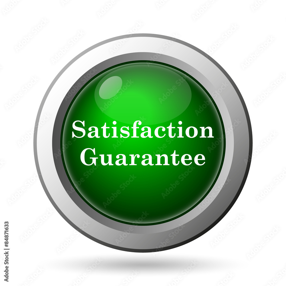 Satisfaction guarantee icon Satisfaction guarantee icon