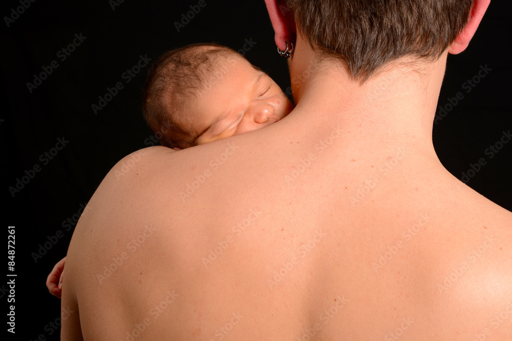 Naklejka premium Newborn