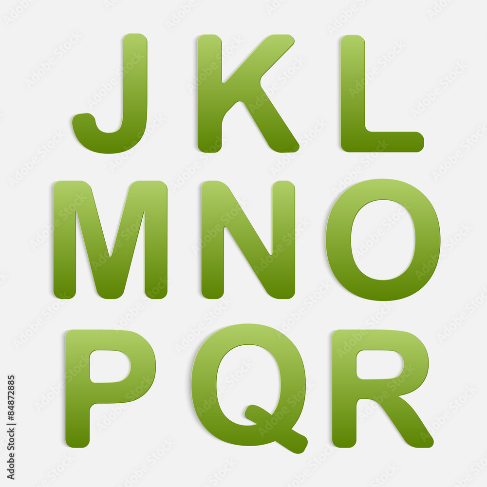Vector Alphabet Set. Vector Alphabet Set.