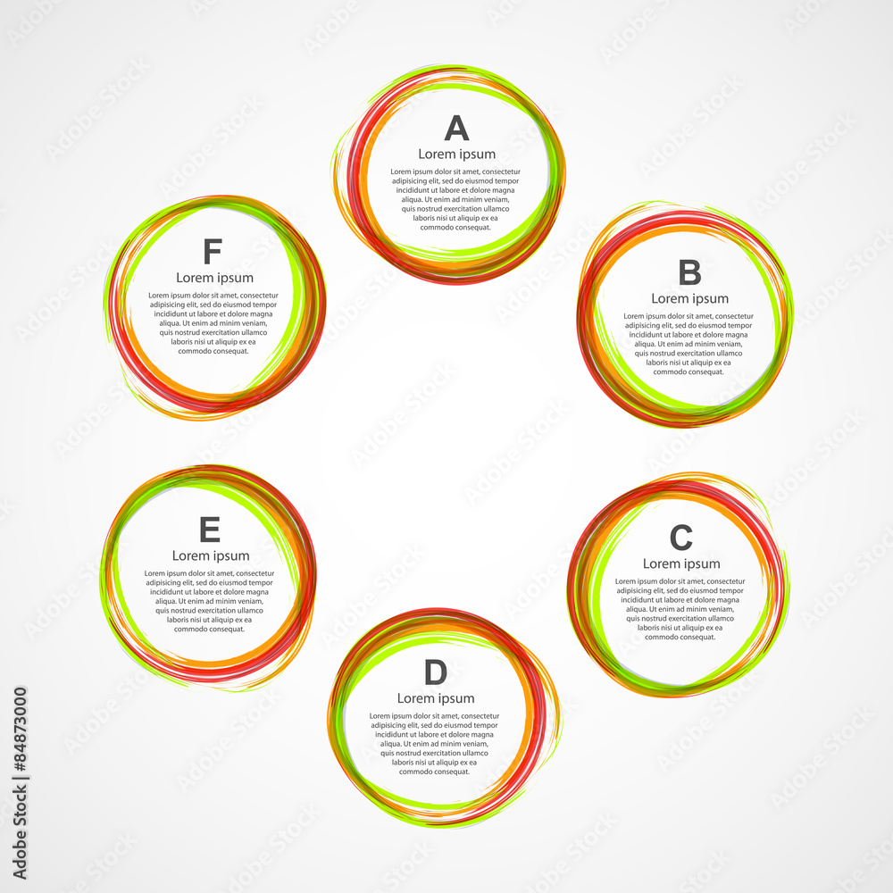 Abstract infographic design template. Abstract infographic design template.